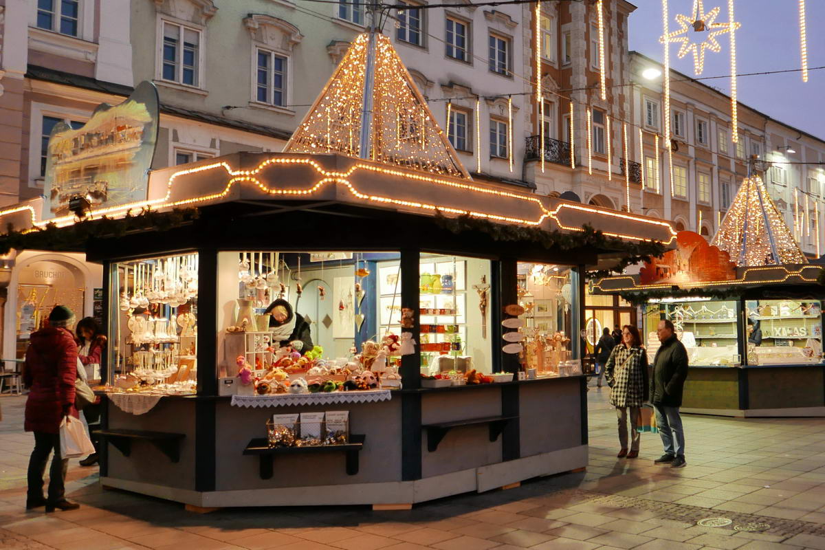 Handwerksstand am Christkindlmarkt